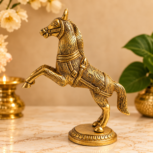 Brass Vastu Horse for Success