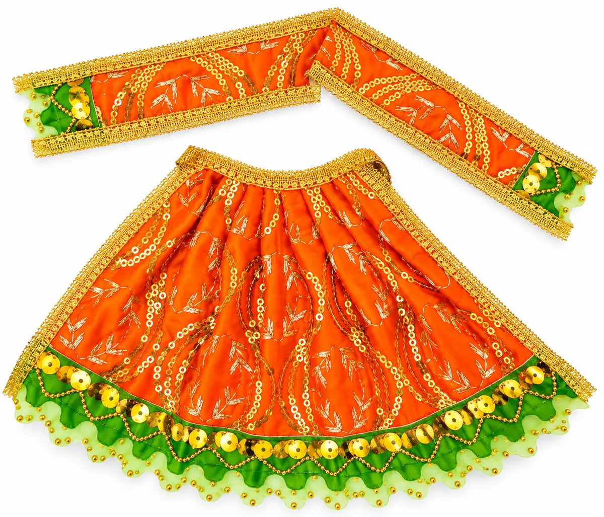 Premium Embroidered Mata Rani & Khatu Shyam Ji Poshak