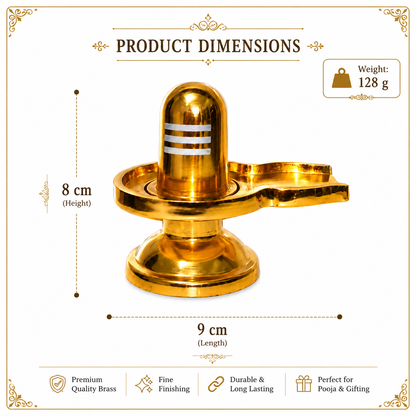 Shivling with Yoni Base | Lord Shiva Shivling for Puja & Home Temple