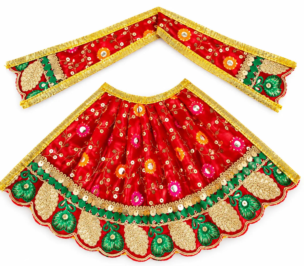 Premium Embroidered Mata Rani & Khatu Shyam Ji Poshak