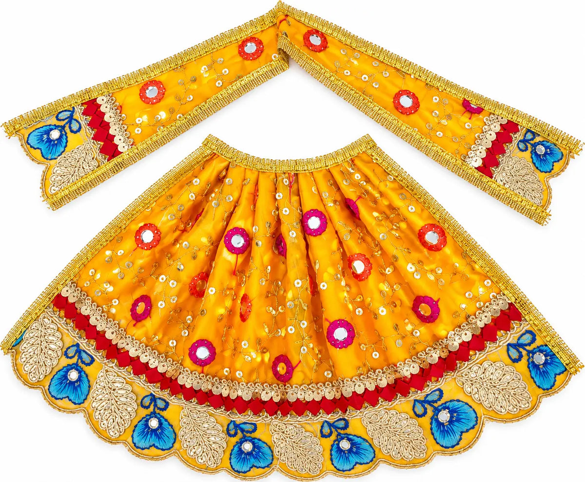Premium Embroidered Mata Rani & Khatu Shyam Ji Poshak