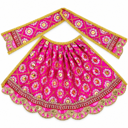 Premium Embroidered Mata Rani & Khatu Shyam Ji Poshak