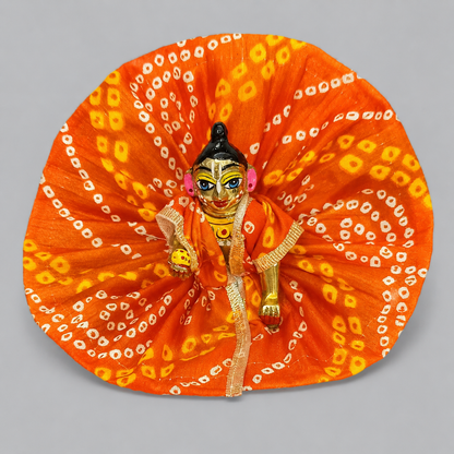 Laddu Gopal Bandhani Poshak (Pack of 6) | Cotton Summer Dress