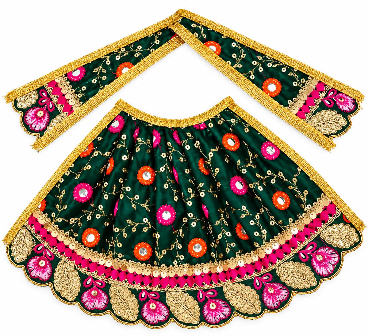 Premium Embroidered Mata Rani & Khatu Shyam Ji Poshak