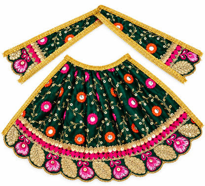 Premium Embroidered Mata Rani & Khatu Shyam Ji Poshak