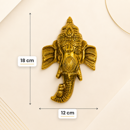 Ganesha Wall Hanging Idol | Decorative Ganesh Statue