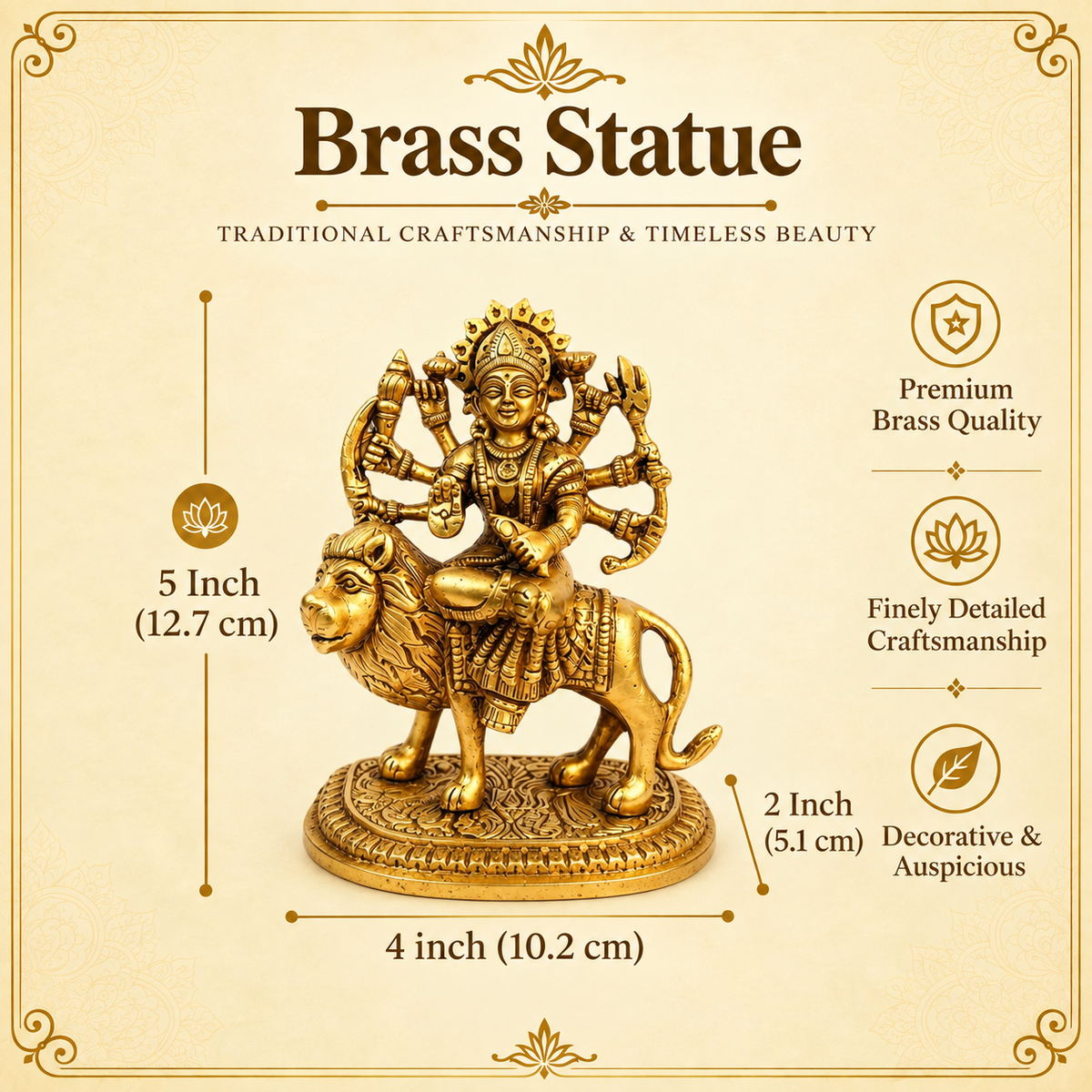 Divine Shakti Idol for Protection