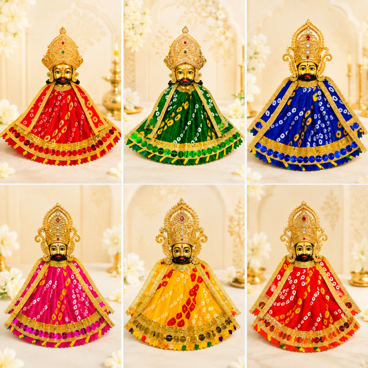 Mata Rani & Khatu Shyam Ji Designer Poshak