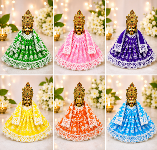 Khatu Shyam Ji / Mata Rani Ji Designer Poshak | Shringar Dress