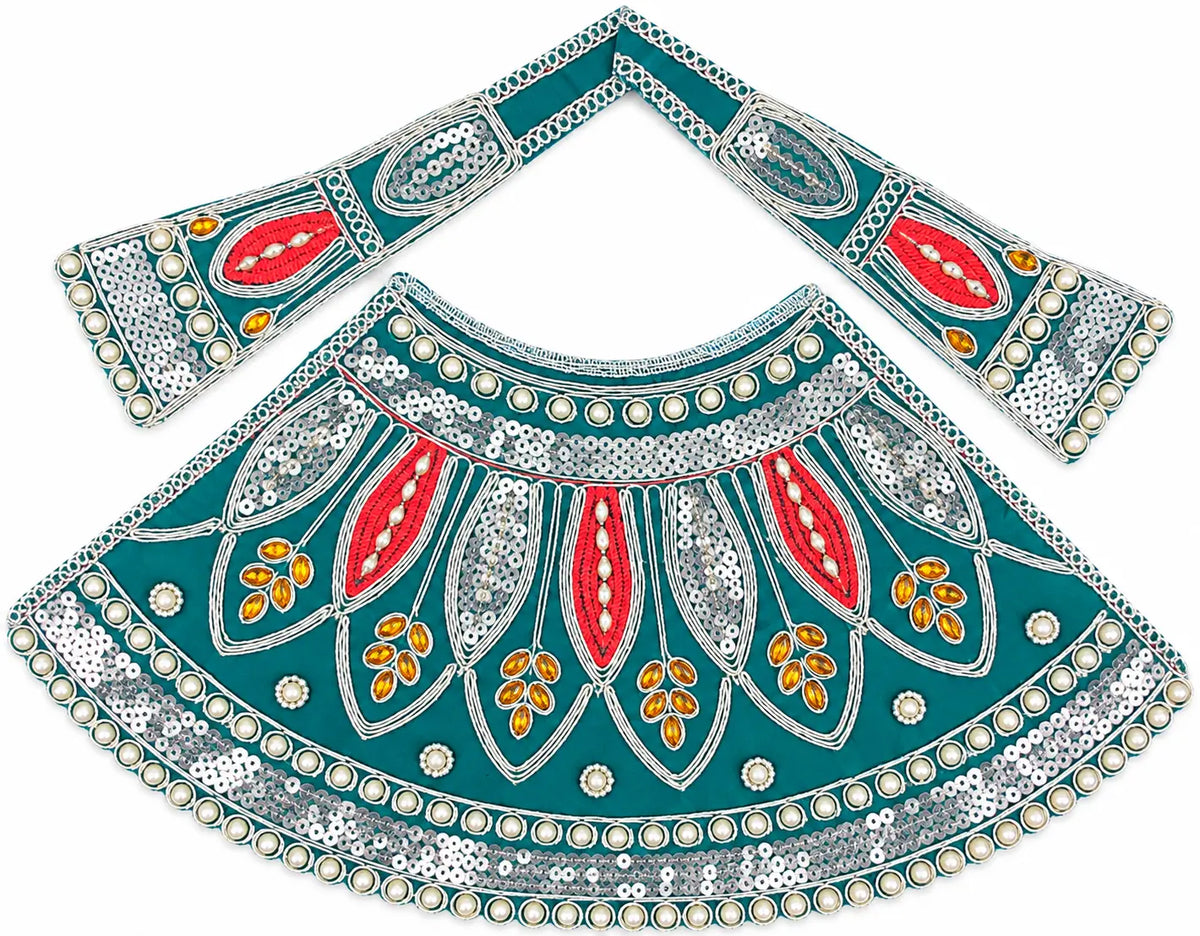 Premium Embroidered Mata Rani & Khatu Shyam Ji Poshak