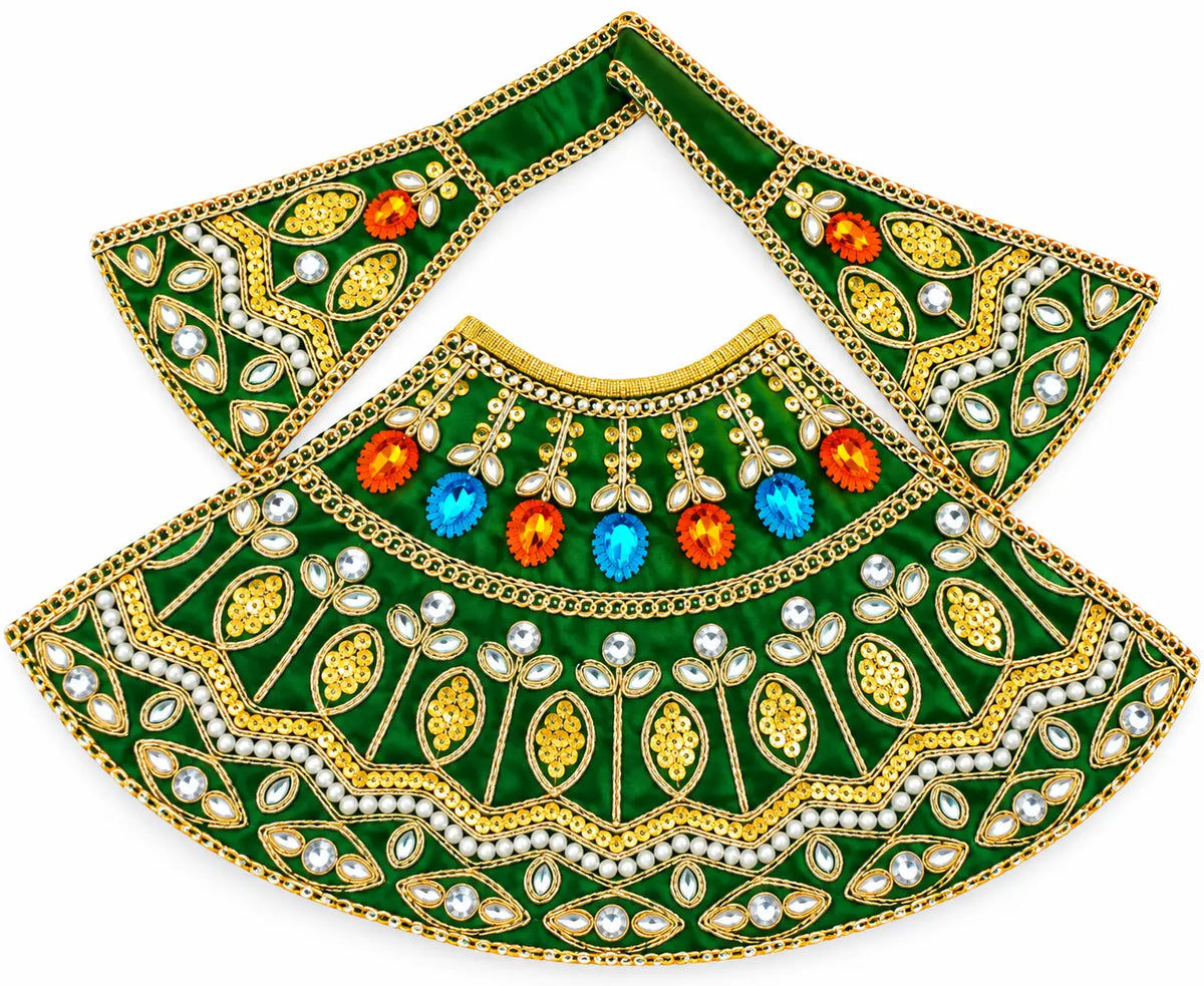 Premium Embroidered Mata Rani & Khatu Shyam Ji Poshak
