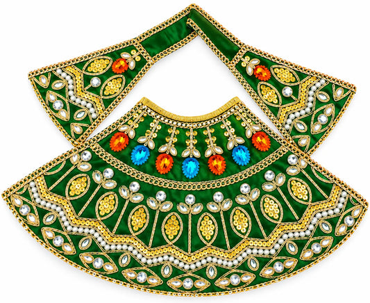 Premium Embroidered Mata Rani & Khatu Shyam Ji Poshak