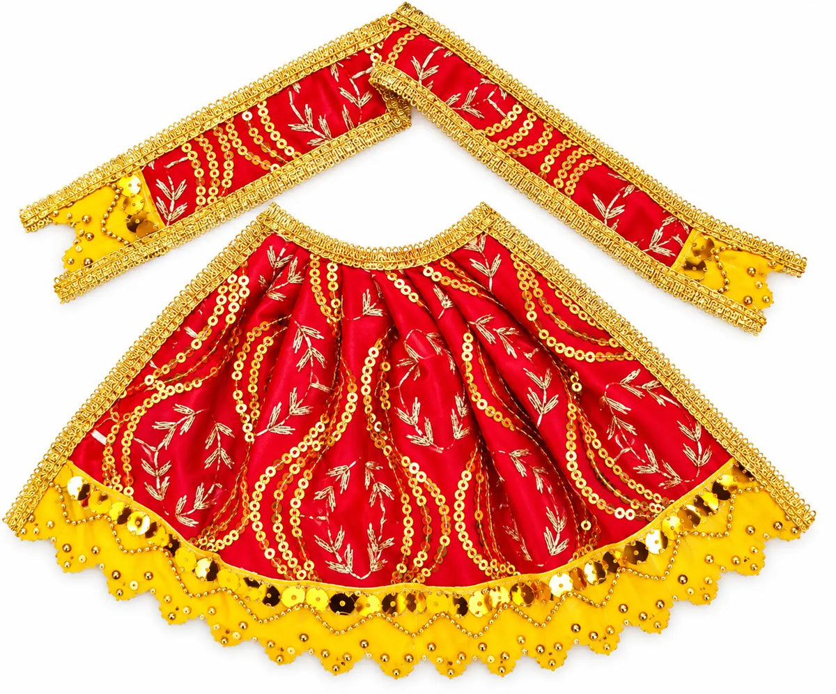 Premium Embroidered Mata Rani & Khatu Shyam Ji Poshak