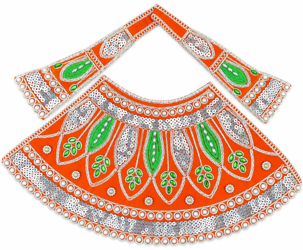 Premium Embroidered Mata Rani & Khatu Shyam Ji Poshak
