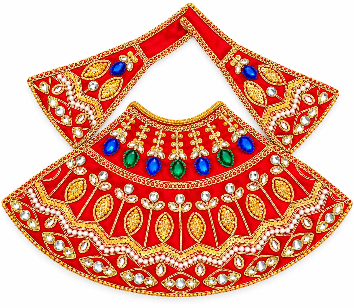 Premium Embroidered Mata Rani & Khatu Shyam Ji Poshak