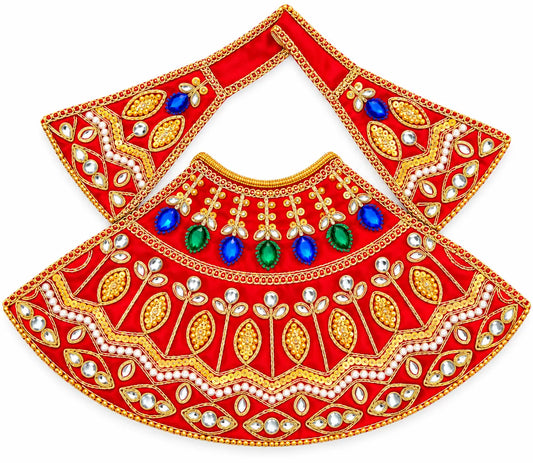 Premium Embroidered Mata Rani & Khatu Shyam Ji Poshak