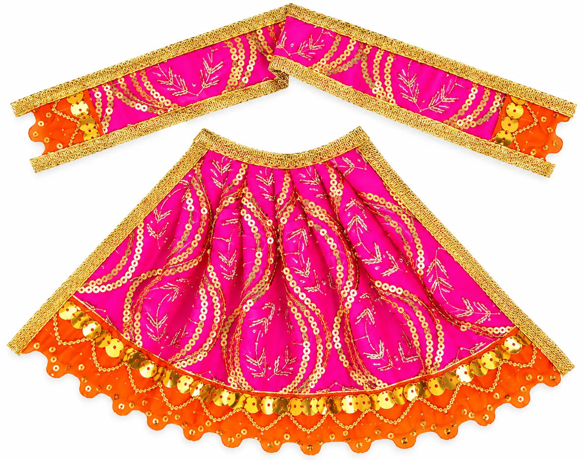 Premium Embroidered Mata Rani & Khatu Shyam Ji Poshak