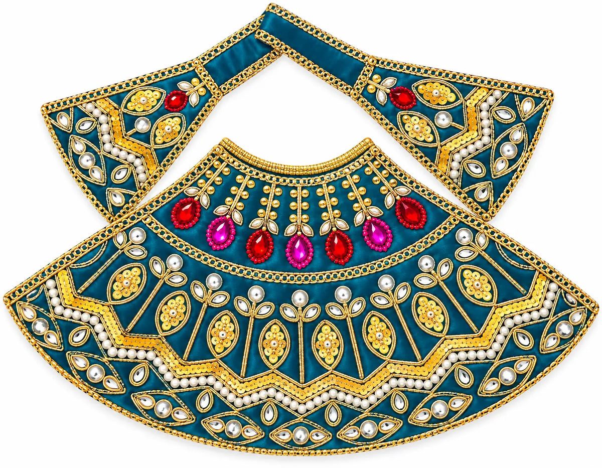 Premium Embroidered Mata Rani & Khatu Shyam Ji Poshak