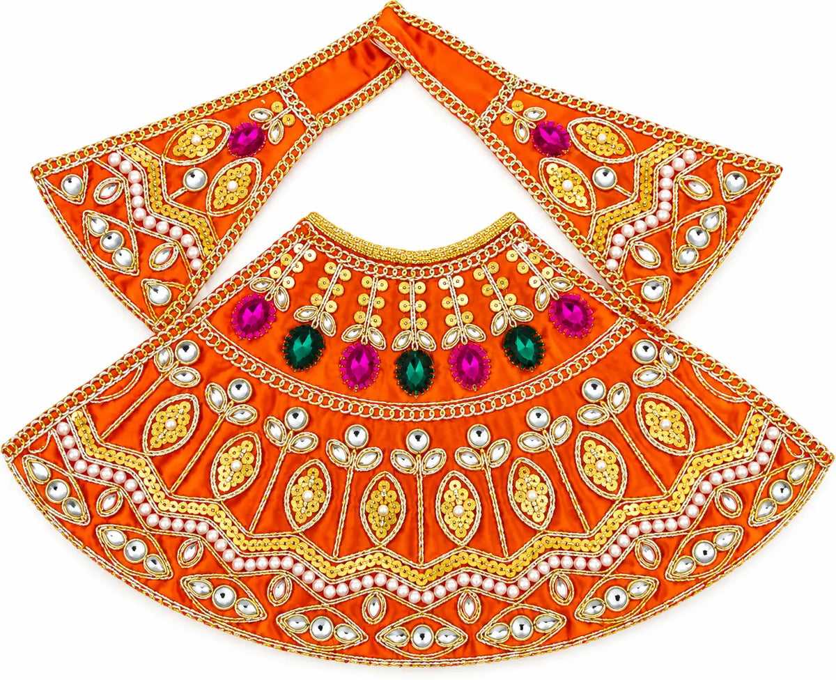 Premium Embroidered Mata Rani & Khatu Shyam Ji Poshak