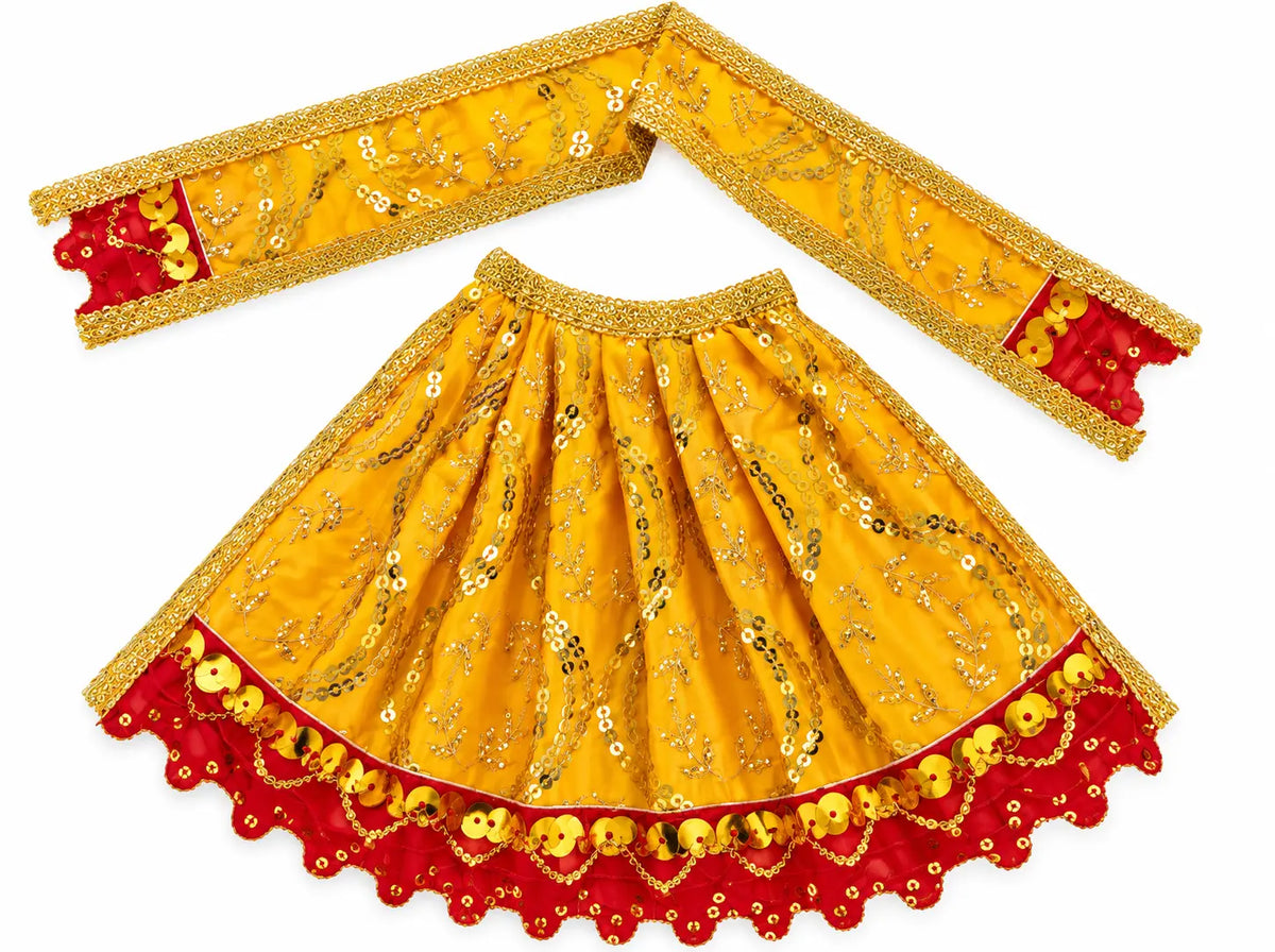 Premium Embroidered Mata Rani & Khatu Shyam Ji Poshak