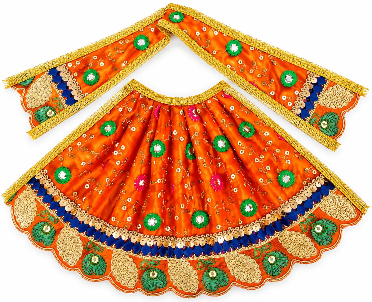 Premium Embroidered Mata Rani & Khatu Shyam Ji Poshak
