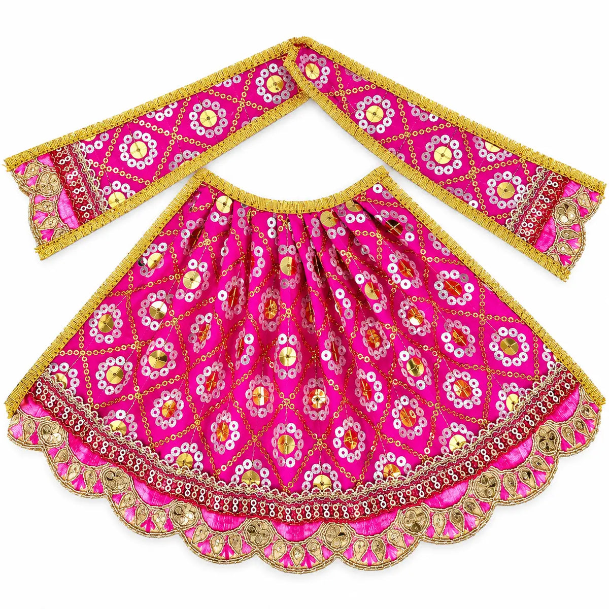 Premium Embroidered Mata Rani & Khatu Shyam Ji Poshak
