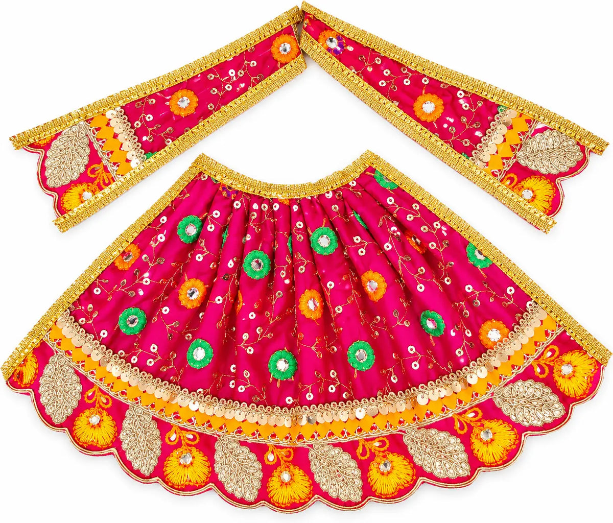 Premium Embroidered Mata Rani & Khatu Shyam Ji Poshak