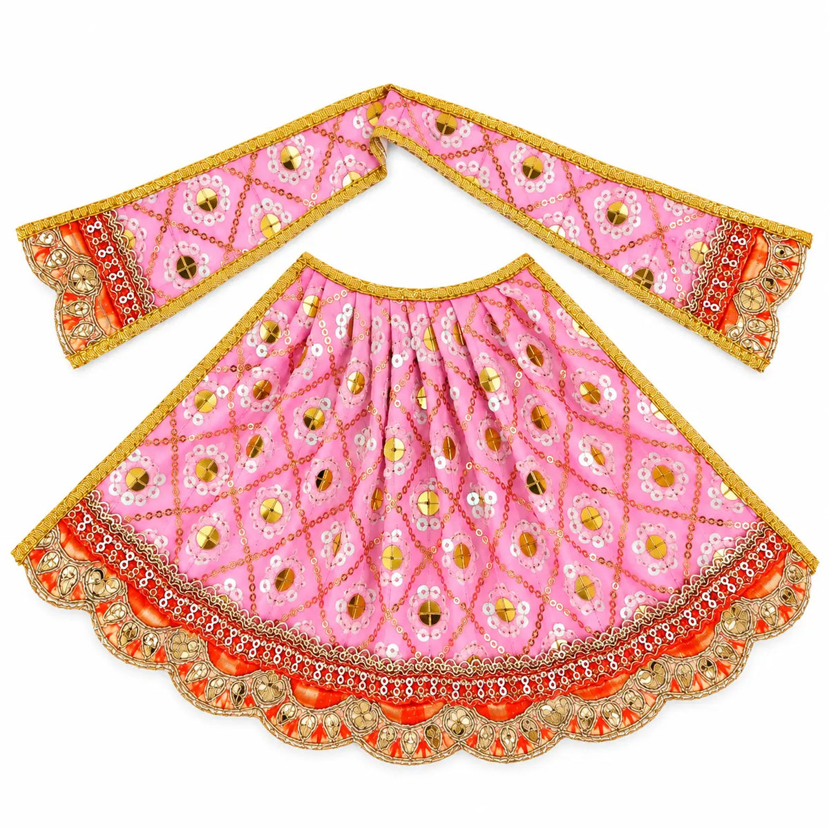 Premium Embroidered Mata Rani & Khatu Shyam Ji Poshak