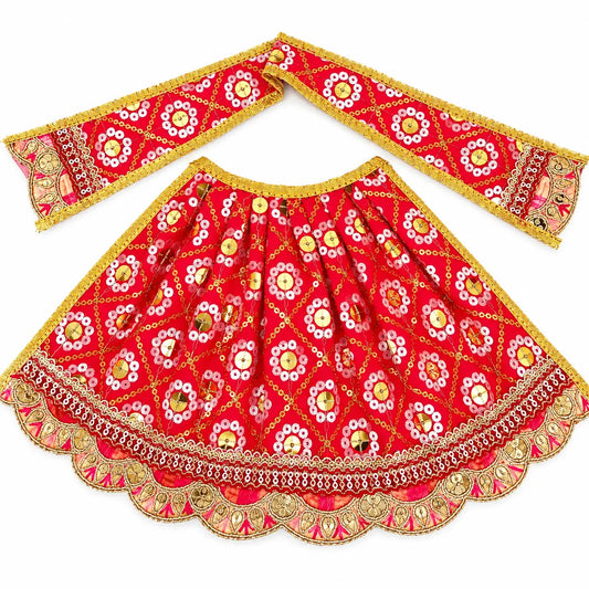 Premium Embroidered Mata Rani & Khatu Shyam Ji Poshak