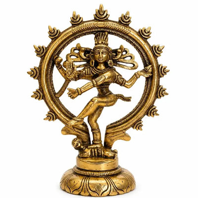 Antique Finish Brass Nataraja Murti