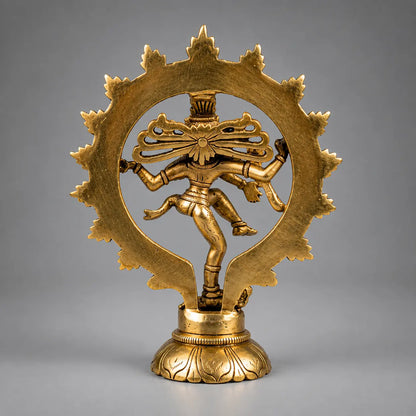 Antique Finish Brass Nataraja Murti